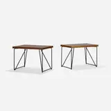 Luther Conover, occasional tables, pair