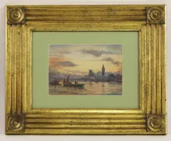 Henry Woods, Untitled, watercolour 19 x 27cm