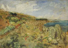 Untitled by Enslin Hercules du Plessis, oil on board 35 x 48cm Provenance: Thos. Agnew and Sons Ltd., sold Jul 2020