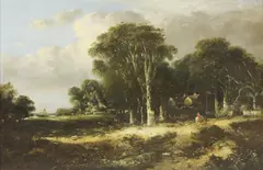 William Henry Crome, Untitled, oil on canvas 61 x 91cm