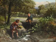 William Bromley, Untitled, oil on canvas 35.5 x 45.5cm