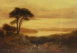 Walter Williams, Untitled, oil on panel 24 x 34cm