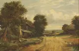 Alfred East, Untitled, oil on canvas 49 x 74cm
