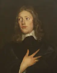 Untitled by William Dobson, his hand resting on his heart Oil on canvas, sold Jul 2020