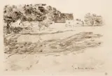 Childe Hassam, Afternoon Shadows (Easthampton, Long Island), 1918 (Griffith #42), lithograph
