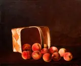 Austin C. Wooster, Still Life with Peaches, 1893, oil on canvas