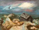 George Grosz, Early Morn - Cape Cod