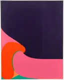Sven Lukin, Untitled (Bimorphic Abstract), 1969, silkscreen printed in colors, ink