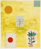 Dan Rizzie, Untitled, 1998, monoprint, with printed