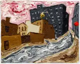 Arnold Sharrad, Brooklyn, 2011, oil on artist's board
