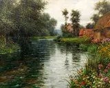 Louis Aston Knight, The River at Martin-Eglise