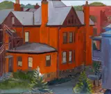 Stephen Hankin, House in Squirrel Hill, 1979, oil on canvas