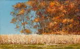 Charles Pitcher, Mountain Cornfield, c.1980s