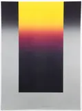 Larry Bell, Untitled print from the In Barcelona portfolio, 1989, color, lithograph