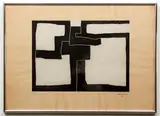 Eduardo Chillida, Inguru III from the Inguru Portfolio (Koelen #68004), 1968, aquatint on chine-collé on cream Arches wove paper