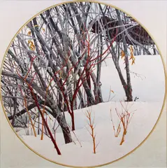 Walter Drohan, Winter Rondel, 1979, oil on canvas