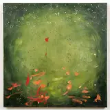 Elise Rugolo, Willow Wisp, 2011, mixed media and encaustic
