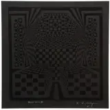 Roy Ahlgren, Desert Icon V, 1968, serigraph on paper