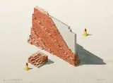 Barrier Not Yet Fully Formed by Kenneth Batista, 1986, watercolor and pencil on paper, offered Mar 2021