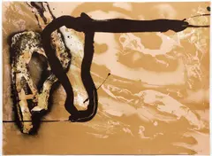 James Bird, (English 1937-2010), Untitled Abstract, date, lithograph printed in colors, pencil