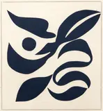 Georges Braque, Title Page from St. Je Mourais La-Bas, (Vallier #181), Color wood, engraving