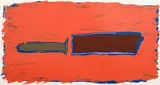 Dan Christensen, Hyde Park I, circa 1980, serigraph printed in color, pencil