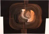 Amadeo Gabino, Untitled Abstract, 1977, color, etching and embossed paper
