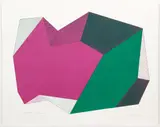 Jean-Marie Haessle, Breakout, 1980, original, serigraph printed in color, pencil