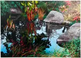 David T. Kessler, Pair of prints: Upper Falls and Pool Garden Shimmer, circa 1980's, serigraphs printed in colors, signed, titled and numbered Artists Proof 4/10 and ACY/PA in