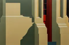 Westside I by Hugh Michael Kepets, 1985, serigraph, offered Mar 2021
