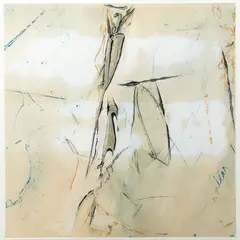 Richard Lacroix, Fugue VI, c.1980s, etching with color