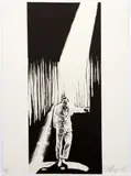 Robert Longo, The Entertainer, 1986, lithograph on paper