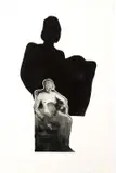 Michael Mazur, Pair of prints: The Model Her Shadow and Mine and Dyptych The Artist