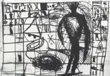 Santi Moix, Abstractions, etching and aquatint