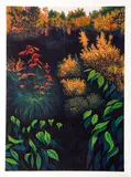 Natick, 1990, reduction color by Gordon Louis Mortensen, woodcut on wove paper, pencil, offered Mar 2021