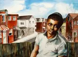 Ruth G. Richardson, Between Two Worlds, 1982, watercolor