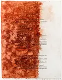 and K.O.S. (Kids of Survival), The Temptation of Saint Antony - Cerdo by Tim Rollins, 1990, acrylic and pigment on rag paper, offered Mar 2021