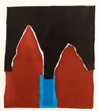 Giuseppe Santomaso, Untitled 1 , 1979, color, etching on wove paper
