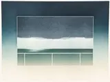 Jean Solombre, Trois Mouvements Lents, 1985, color, aquatint etching, pencil