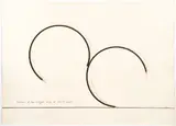 Bernar Venet, Position of Two Major Arcs of 257.5 Degrees Each
