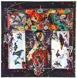 Untitled by Miguel von Dangel, 1994, serigraph printed in colors, offered Mar 2021