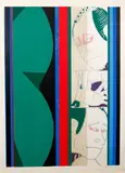 Mirror A by Shiro Fukazawa, 1970, screenprint on paper, offered Feb 2021
