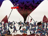 Hideo Takeda, The First Genpei, 1985, serigraph printed in colors