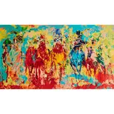 LeRoy Neiman, Stretch Stampede, 1979, serigraph, [approximate dimensions -