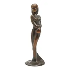 Gloria by Louis O Pearson, bronze, [approximate dimensions: 15 1/4" H x 5 1/4" W x 5 1/2" D], offered Dec 2025