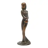 Louis O Pearson, Gloria, bronze, [approximate dimensions: 15 1/4" H x 5 1/4" W x 5 1/2" D]