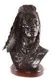 Featured in this lot is a by Jim Gruzalski, bronze sculpture called "Pride," from artist Jim Gruzalski who was born in 1938, offered Jan 2023