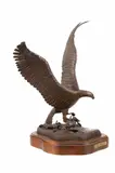 Untitled by Richard Prazen, 1980, bronze eagle, offered Jan 2023