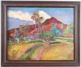 Maude Kerns, This is an original signed, oil painting by Maude Irvine Kerns (American, 1876-1965)