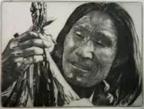 Gilbert Schoenbrod, - ''Hunter''-, drypoint, 1937